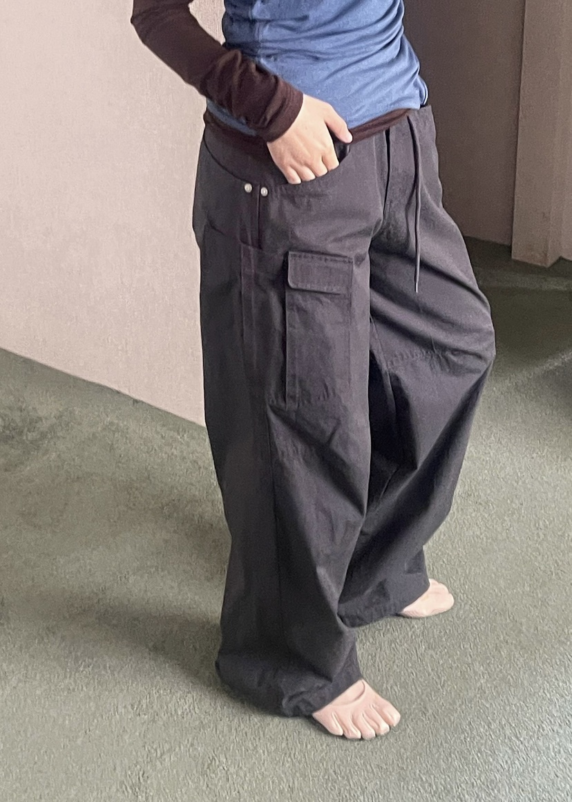 ANOTHER AVENUE東大門直郵女裝新款熱賣休閑褲斜紋棉布口袋ANOTHER AVENUE休閑褲