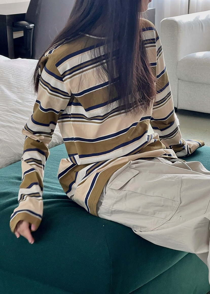 ANOTHER AVENUE東大門直郵女裝新款熱賣休閑褲斜紋棉布口袋ANOTHER AVENUE休閑褲