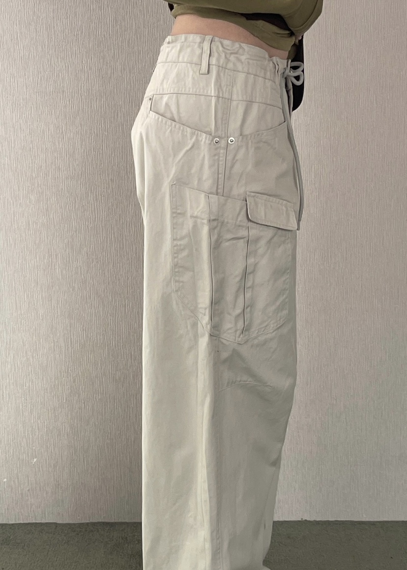 ANOTHER AVENUE東大門直郵女裝新款熱賣休閑褲斜紋棉布口袋ANOTHER AVENUE休閑褲