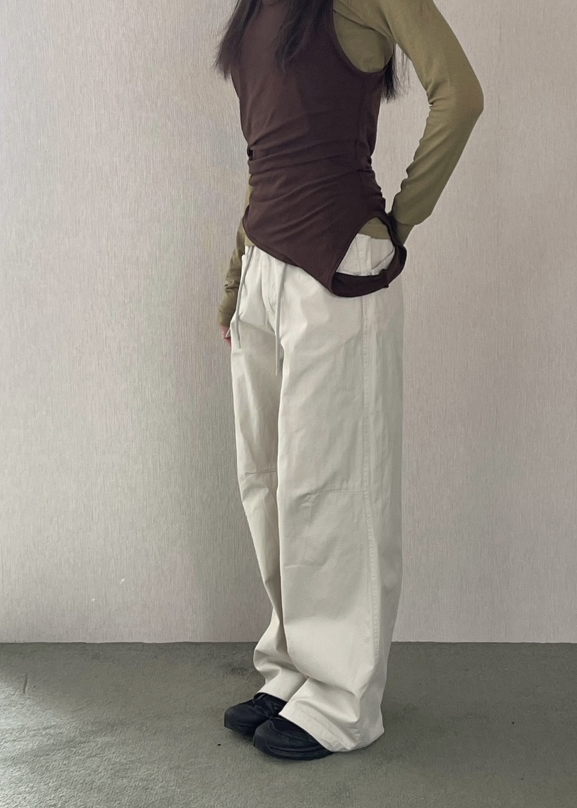 ANOTHER AVENUE東大門直郵女裝新款熱賣休閑褲斜紋棉布口袋ANOTHER AVENUE休閑褲