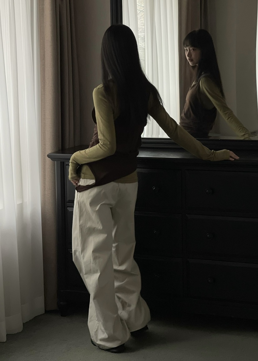 ANOTHER AVENUE東大門直郵女裝新款熱賣休閑褲斜紋棉布口袋ANOTHER AVENUE休閑褲