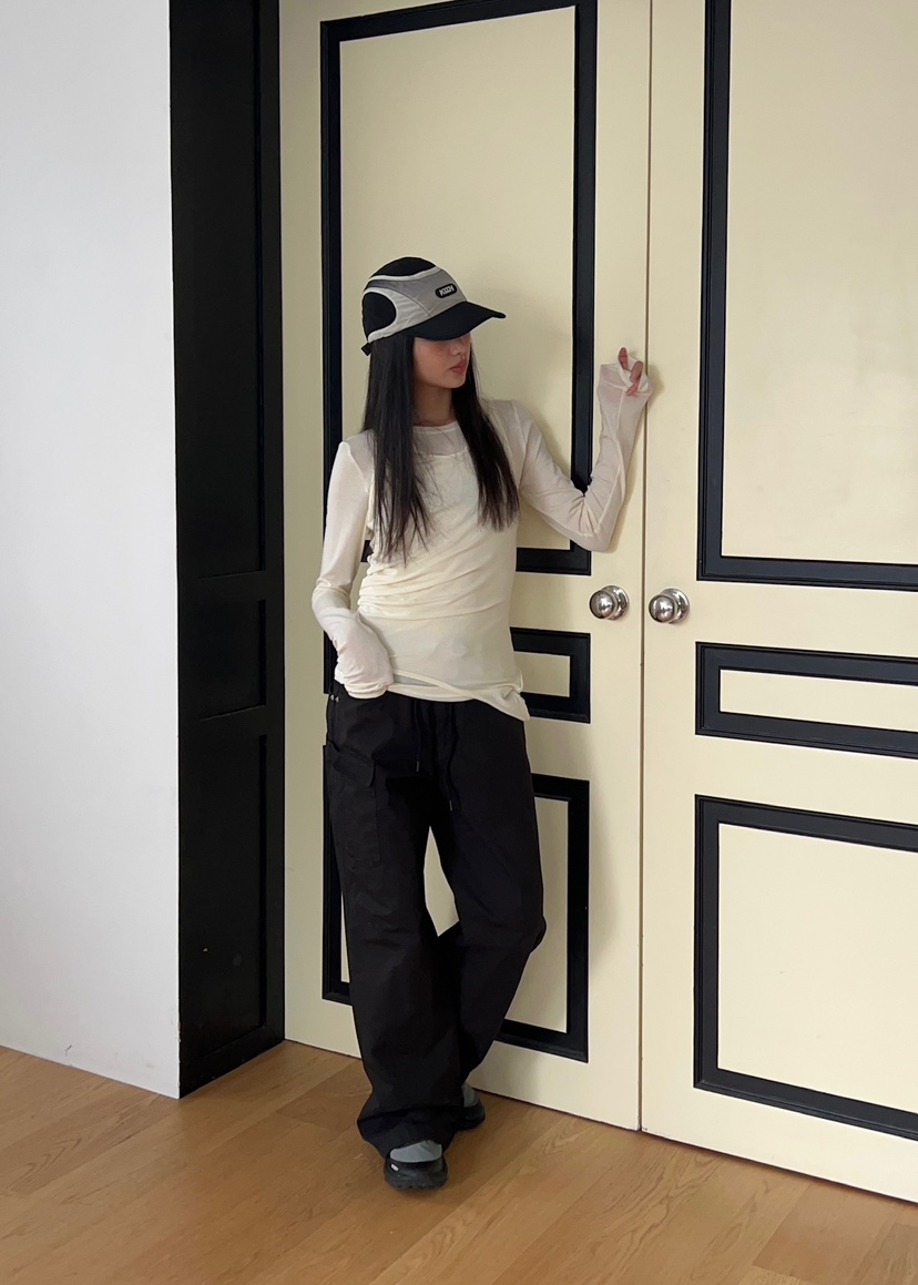 ANOTHER AVENUE東大門直郵女裝新款熱賣休閑褲斜紋棉布口袋ANOTHER AVENUE休閑褲