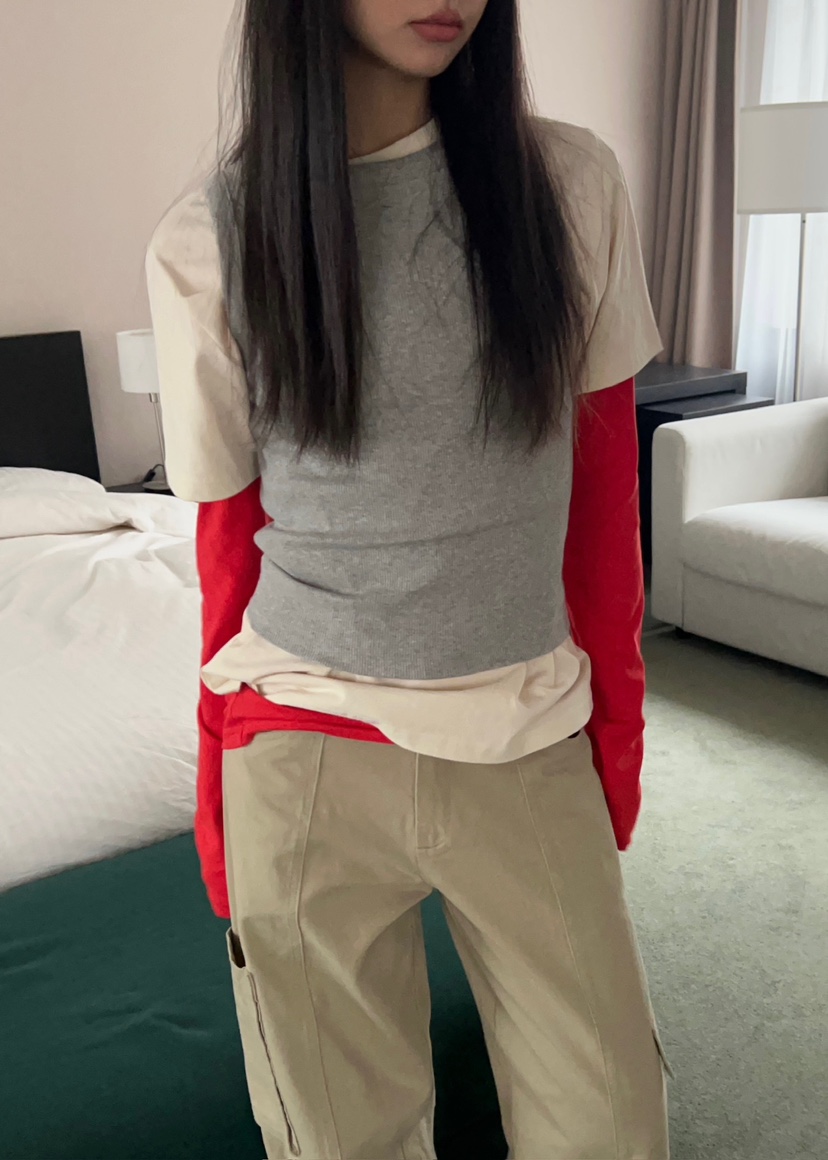 ANOTHER AVENUE東大門實拍女裝新款人氣時尚真品長袖T恤ANOTHER AVENUE長袖T恤