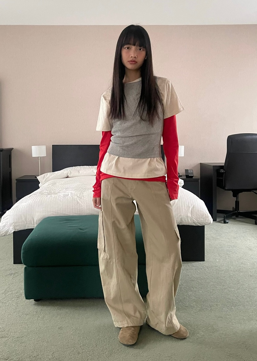 ANOTHER AVENUE東大門實拍女裝新款人氣時尚真品長袖T恤ANOTHER AVENUE長袖T恤