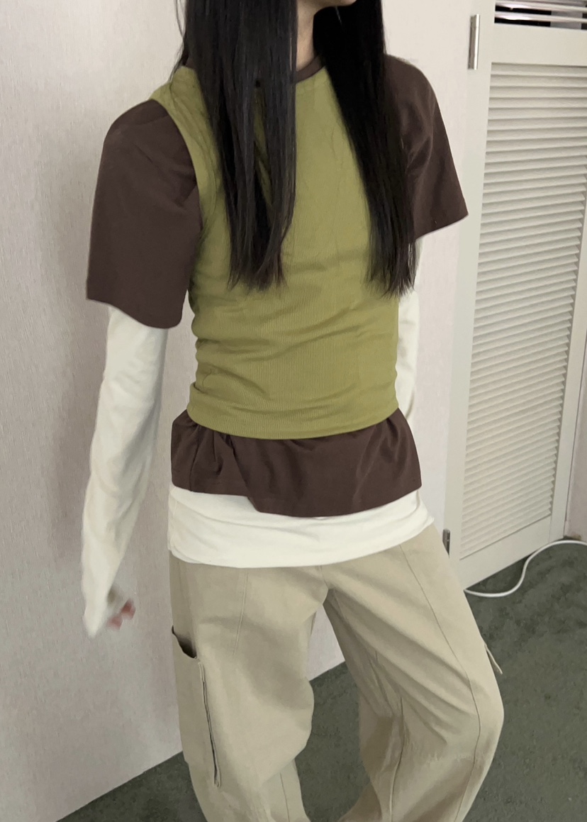 ANOTHER AVENUE東大門實拍女裝新款人氣時尚真品長袖T恤ANOTHER AVENUE長袖T恤