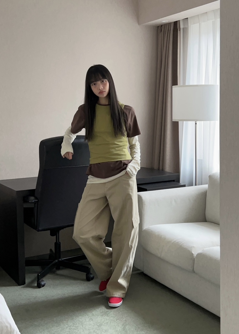 ANOTHER AVENUE東大門實拍女裝新款人氣時尚真品長袖T恤ANOTHER AVENUE長袖T恤