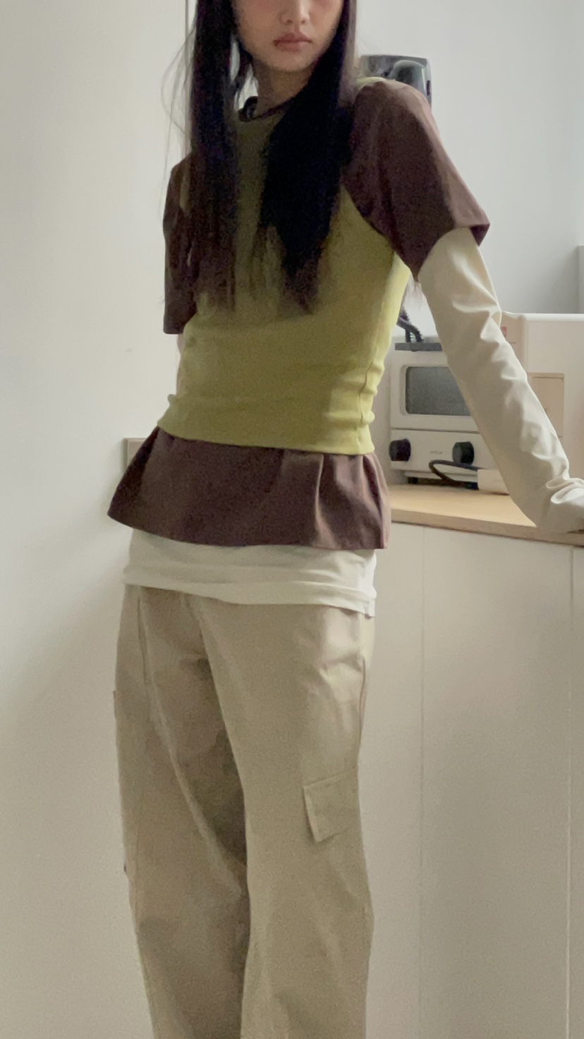 ANOTHER AVENUE東大門實拍女裝新款人氣時尚真品長袖T恤ANOTHER AVENUE長袖T恤