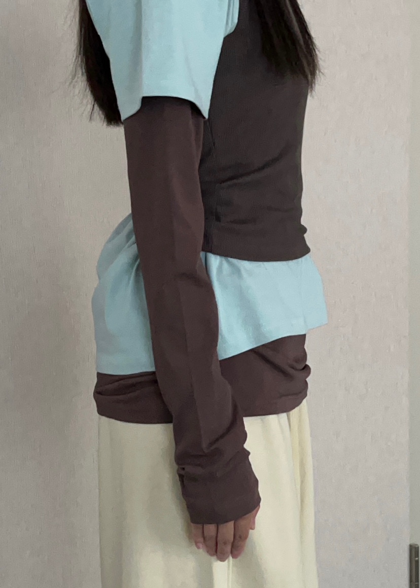 ANOTHER AVENUE東大門實拍女裝新款人氣時尚真品長袖T恤ANOTHER AVENUE長袖T恤