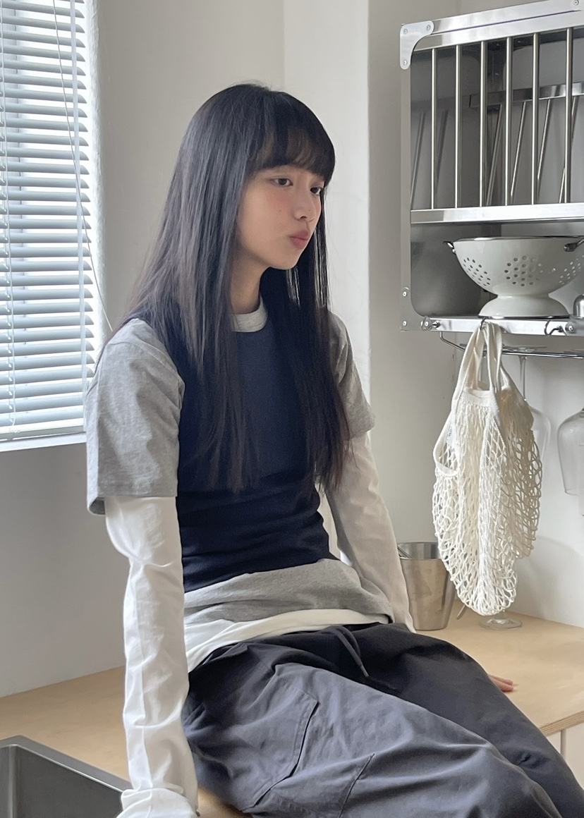 ANOTHER AVENUE東大門實拍女裝新款人氣時尚真品長袖T恤ANOTHER AVENUE長袖T恤