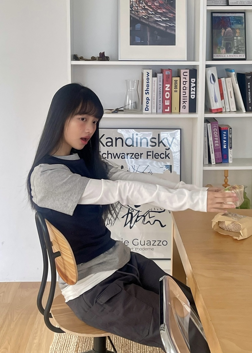 ANOTHER AVENUE東大門實拍女裝新款人氣時尚真品長袖T恤ANOTHER AVENUE長袖T恤