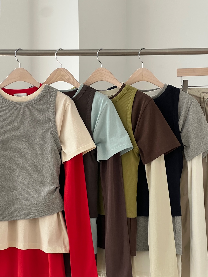 ANOTHER AVENUE東大門實拍女裝新款人氣時尚真品長袖T恤ANOTHER AVENUE長袖T恤