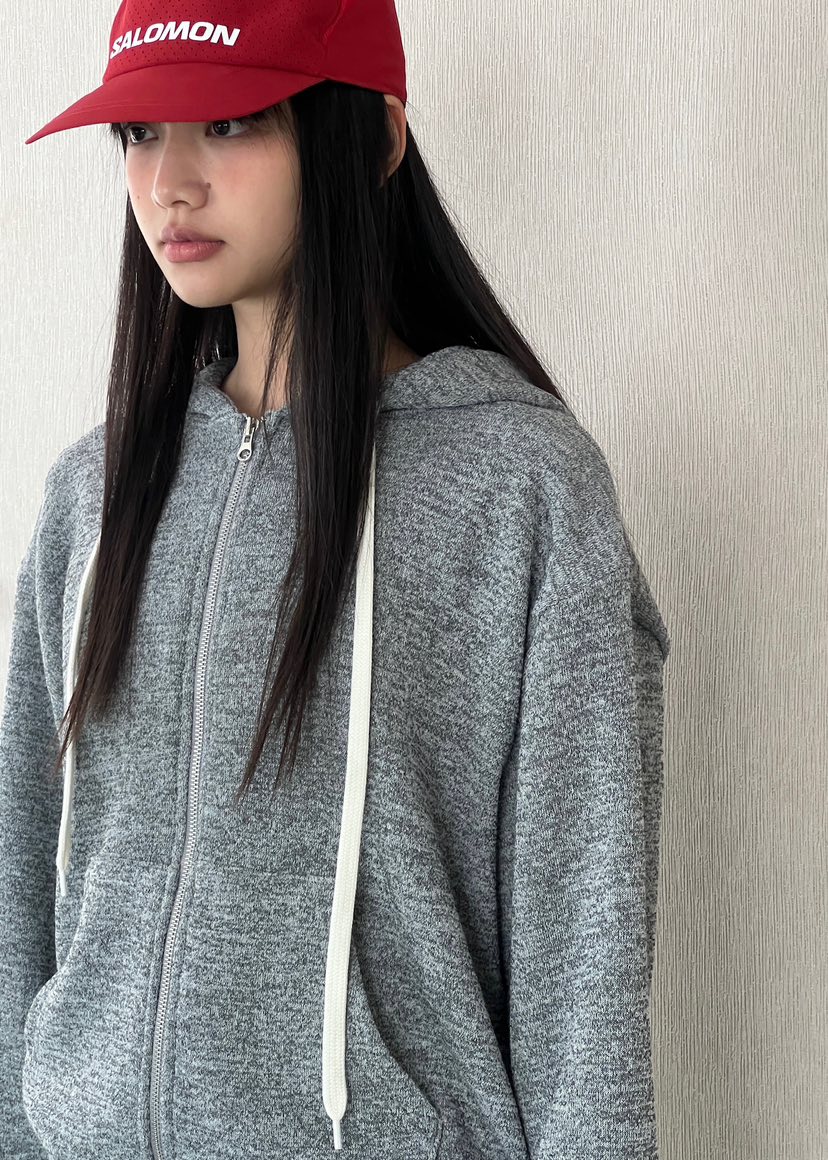 ANOTHER AVENUE韓國代購女士新品職業26春夏夾克連帽拉鏈衫ANOTHER AVENUE夾克