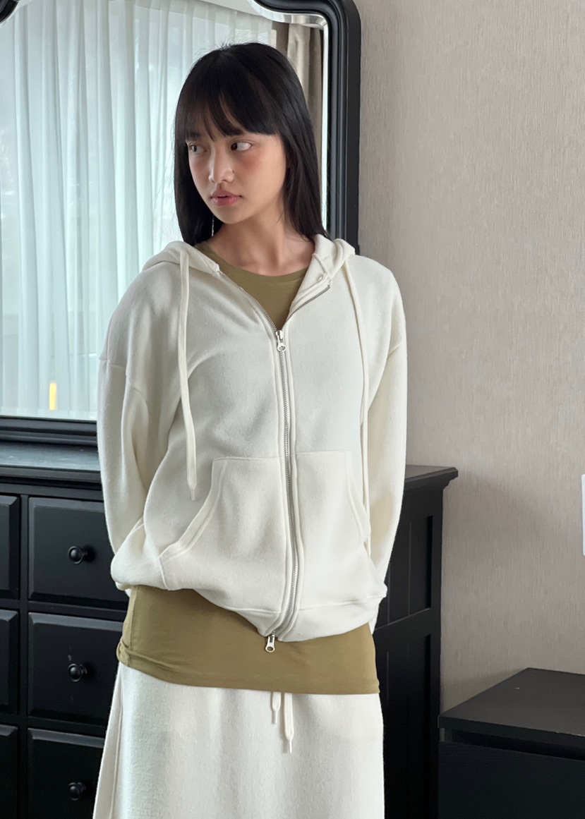 ANOTHER AVENUE韓國代購女士新品職業26春夏夾克連帽拉鏈衫ANOTHER AVENUE夾克