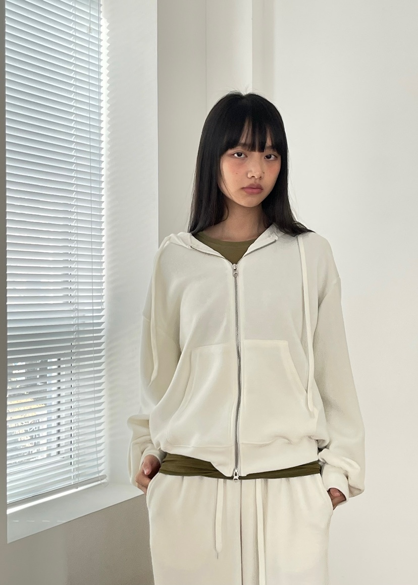 ANOTHER AVENUE韓國代購女士新品職業26春夏夾克連帽拉鏈衫ANOTHER AVENUE夾克