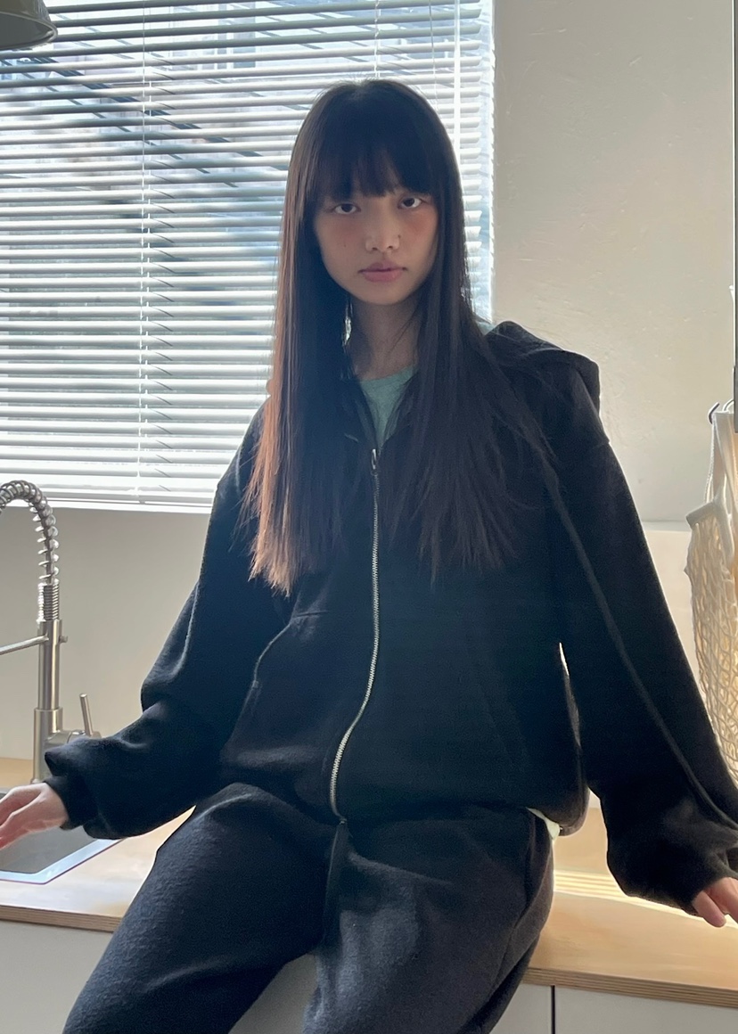 ANOTHER AVENUE韓國代購女士新品職業26春夏夾克連帽拉鏈衫ANOTHER AVENUE夾克