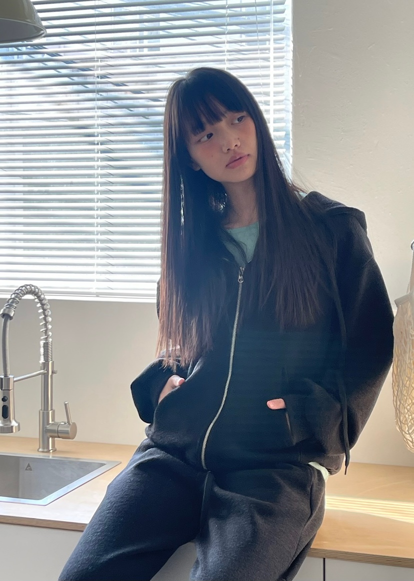 ANOTHER AVENUE韓國代購女士新品職業26春夏夾克連帽拉鏈衫ANOTHER AVENUE夾克