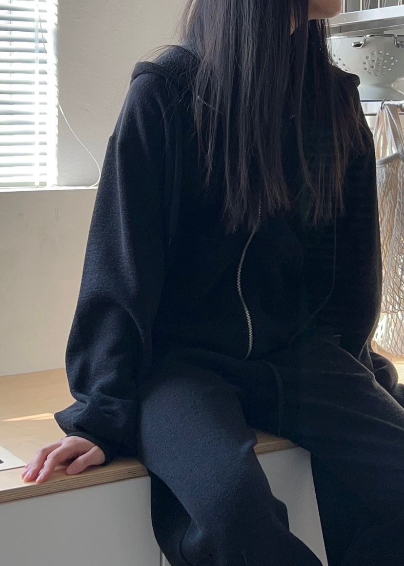 ANOTHER AVENUE韓國代購女士新品職業26春夏夾克連帽拉鏈衫ANOTHER AVENUE夾克