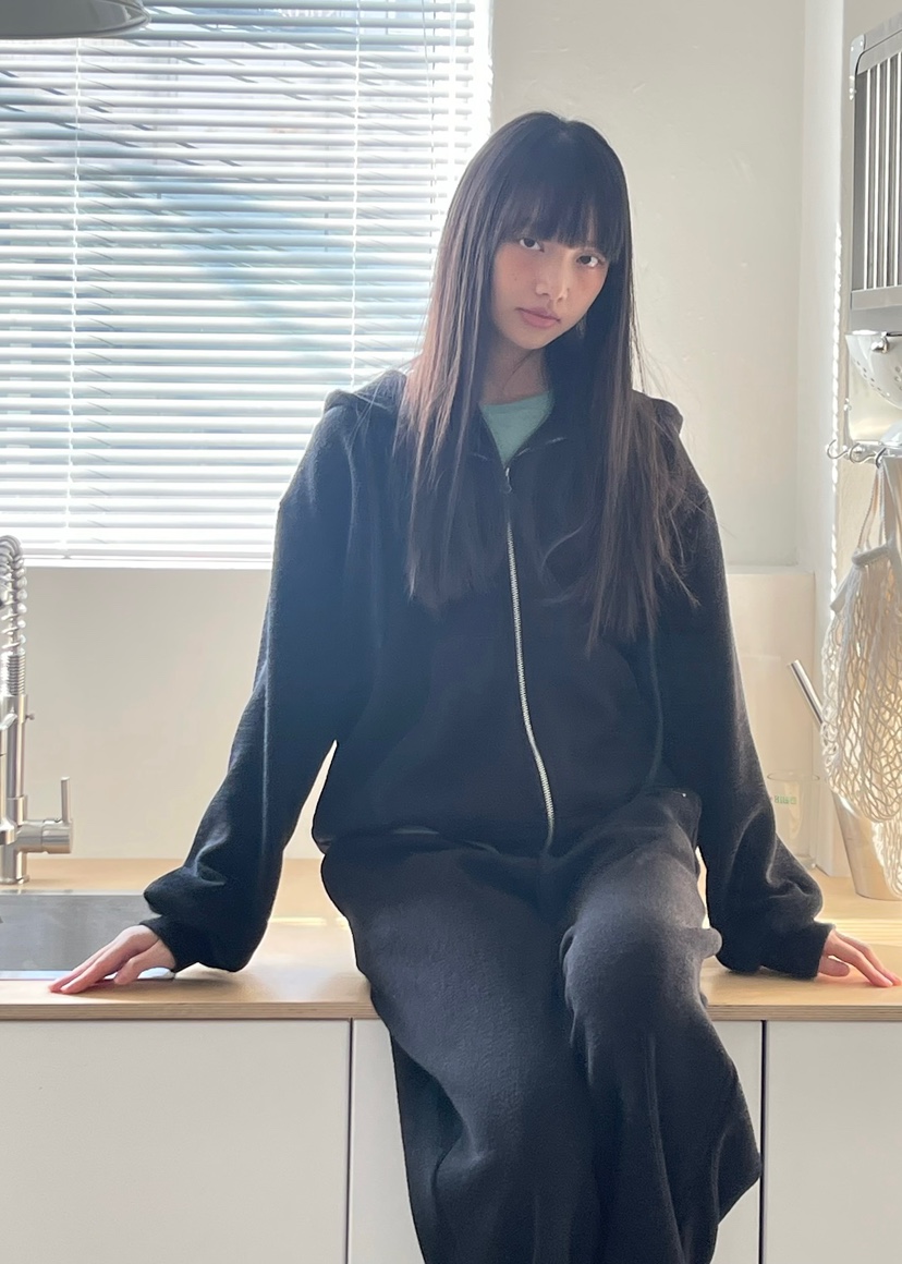 ANOTHER AVENUE韓國代購女士新品職業26春夏夾克連帽拉鏈衫ANOTHER AVENUE夾克