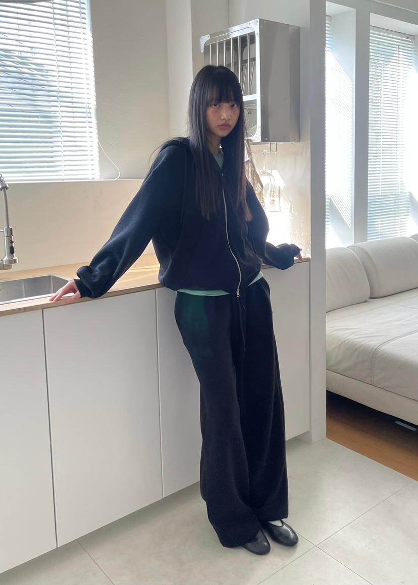 ANOTHER AVENUE韓國代購女士新品職業26春夏夾克連帽拉鏈衫ANOTHER AVENUE夾克