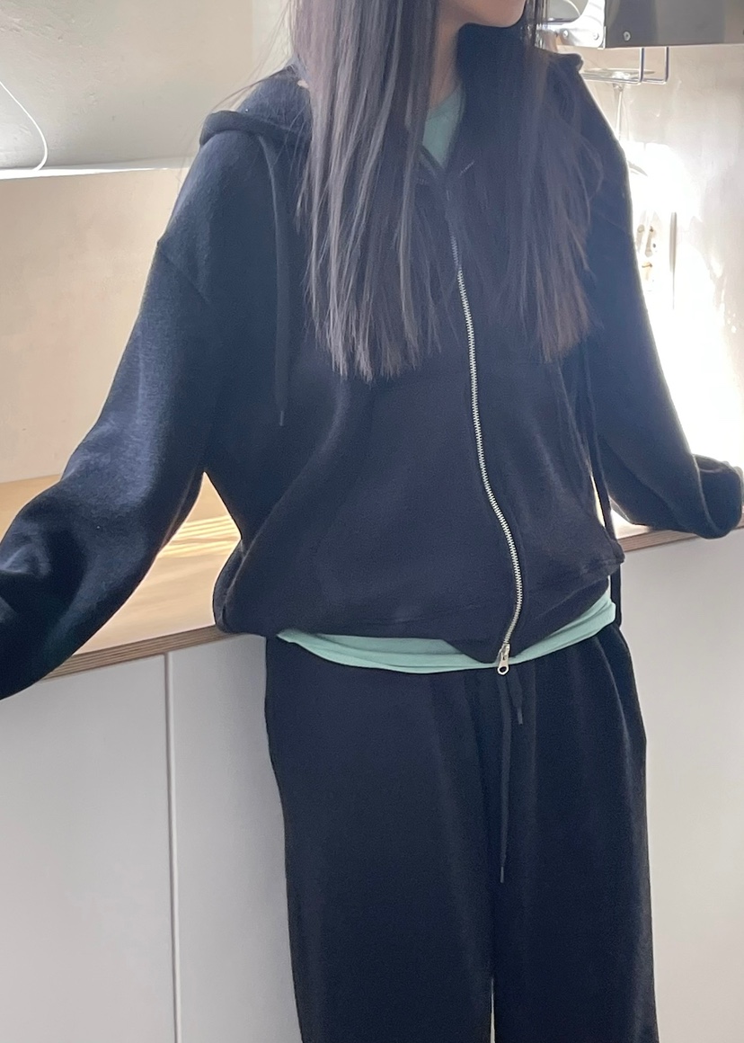 ANOTHER AVENUE韓國代購女士新品職業26春夏夾克連帽拉鏈衫ANOTHER AVENUE夾克