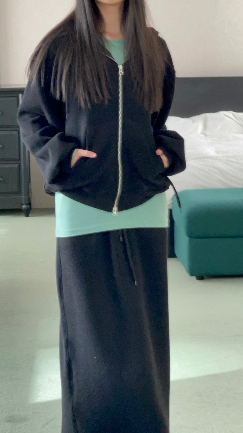 ANOTHER AVENUE韓國代購女士新品職業26春夏夾克連帽拉鏈衫ANOTHER AVENUE夾克