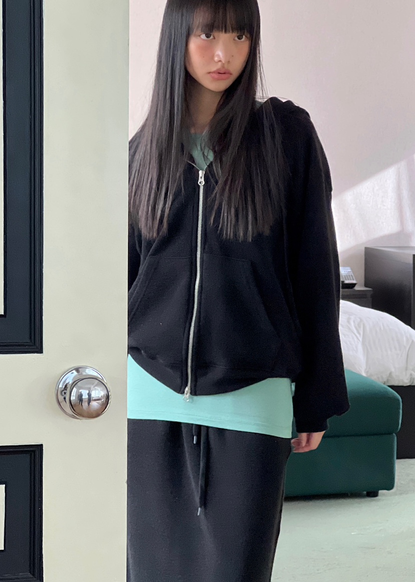 ANOTHER AVENUE韓國代購女士新品職業26春夏夾克連帽拉鏈衫ANOTHER AVENUE夾克