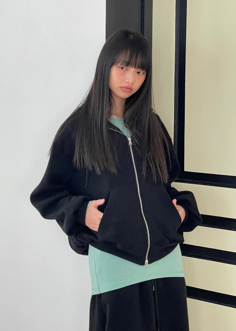 ANOTHER AVENUE韓國代購女士新品職業26春夏夾克連帽拉鏈衫ANOTHER AVENUE夾克