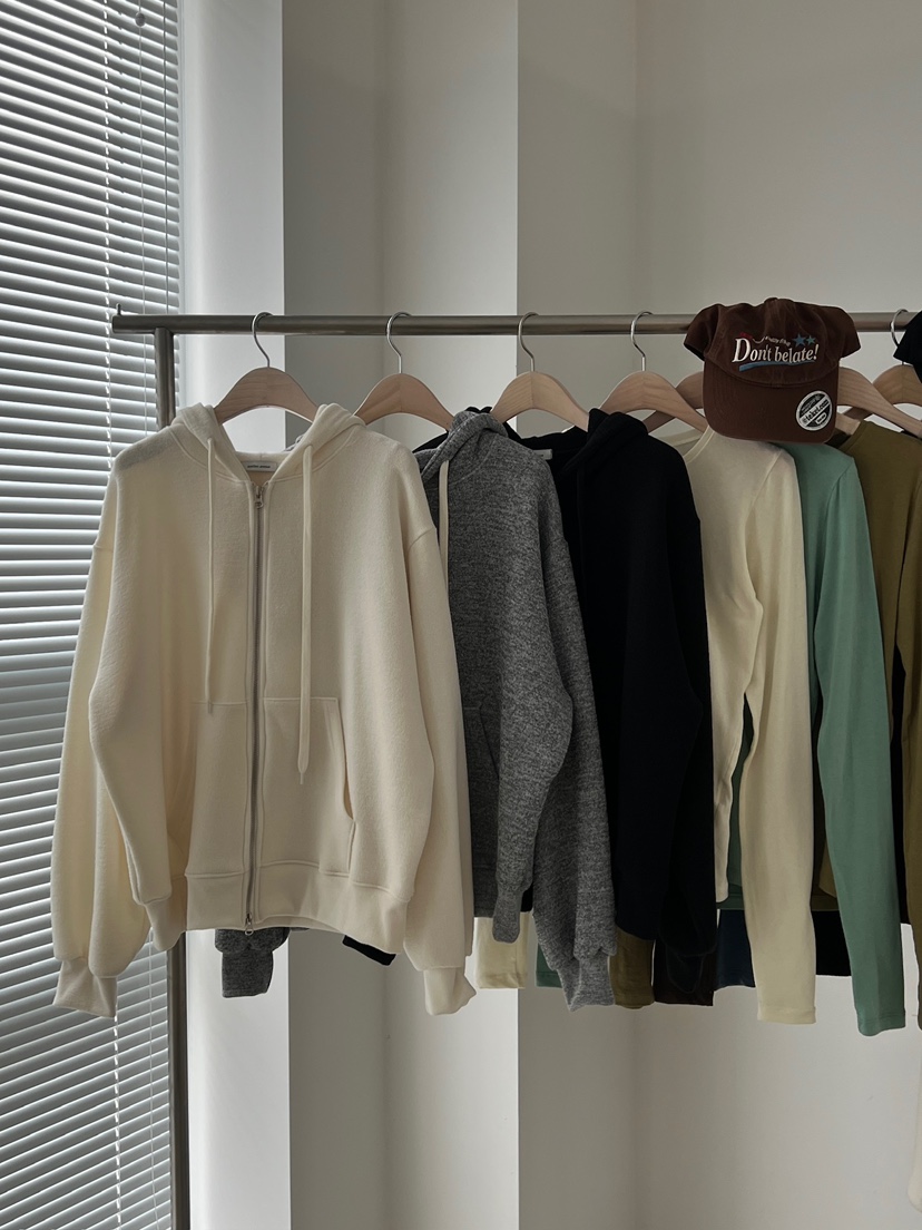 ANOTHER AVENUE韓國代購女士新品職業26春夏夾克連帽拉鏈衫ANOTHER AVENUE夾克