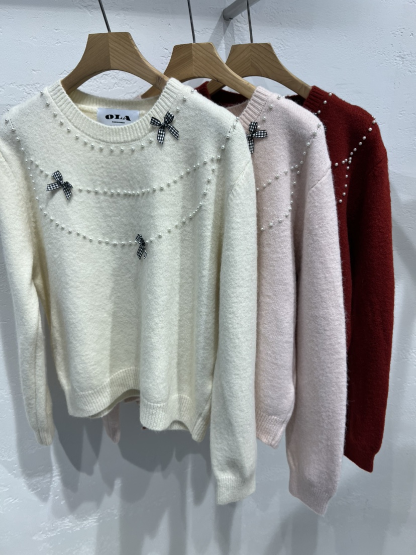 OLA東大門直郵女士新款熱賣26春夏推薦時尚人氣真品針織衫mellor/OLA針織衫