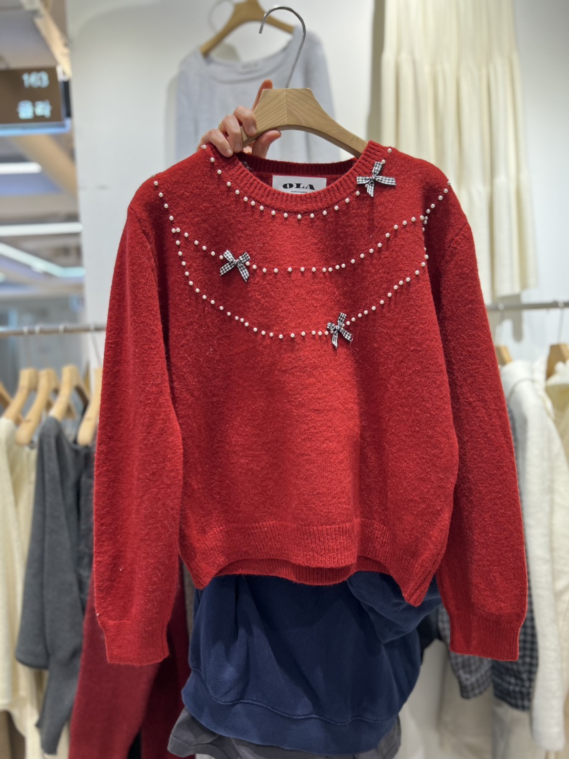 OLA東大門直郵女士新款熱賣26春夏推薦時尚人氣真品針織衫mellor/OLA針織衫圖色3