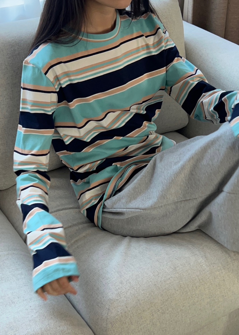 ANOTHER AVENUE韓國代購女士新款職業熱賣真品推薦長袖T恤ANOTHER AVENUE長袖T恤