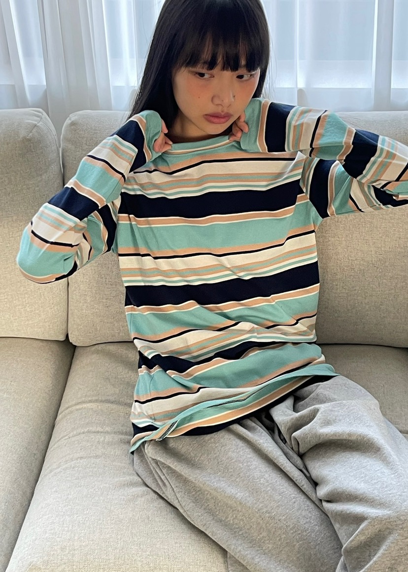 ANOTHER AVENUE韓國代購女士新款職業熱賣真品推薦長袖T恤ANOTHER AVENUE長袖T恤