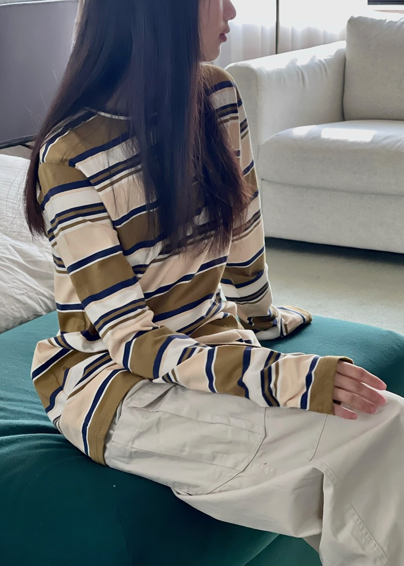 ANOTHER AVENUE韓國代購女士新款職業熱賣真品推薦長袖T恤ANOTHER AVENUE長袖T恤