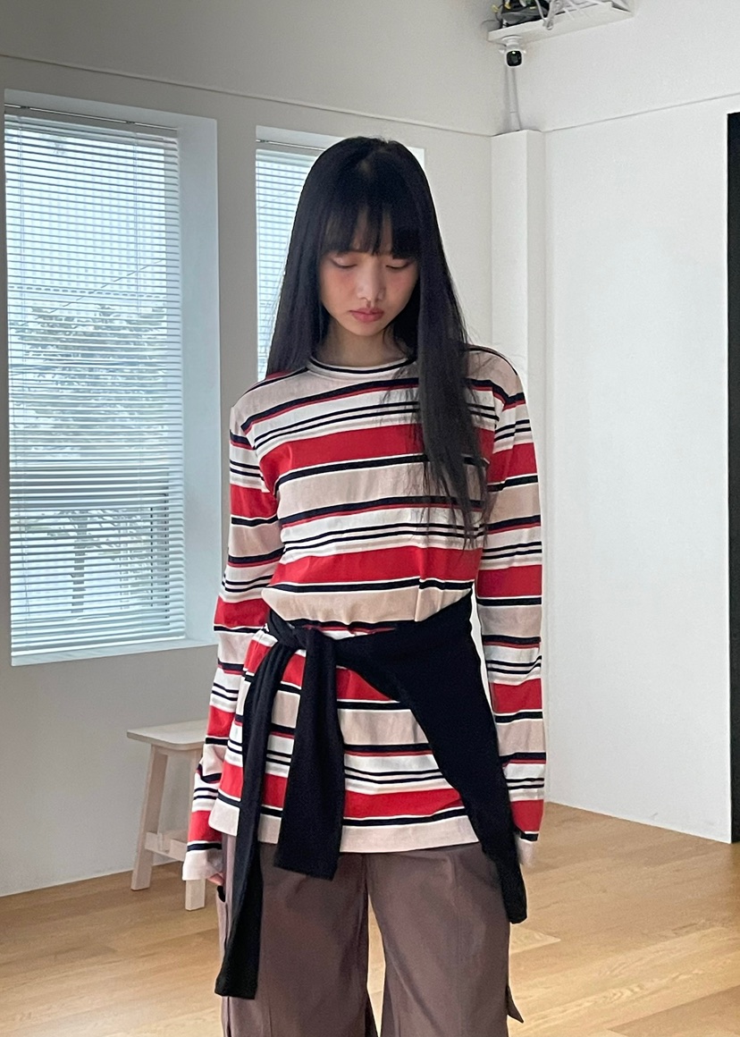 ANOTHER AVENUE韓國代購女士新款職業熱賣真品推薦長袖T恤ANOTHER AVENUE長袖T恤