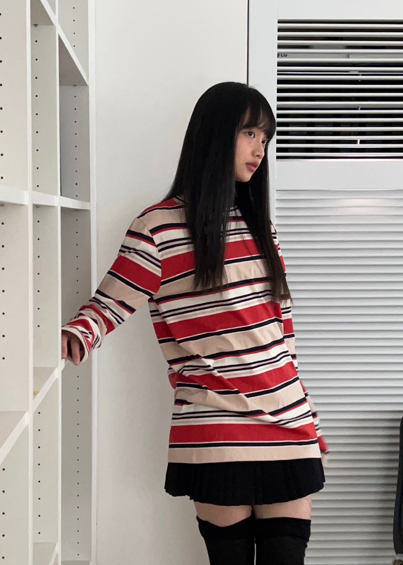 ANOTHER AVENUE韓國代購女士新款職業熱賣真品推薦長袖T恤ANOTHER AVENUE長袖T恤