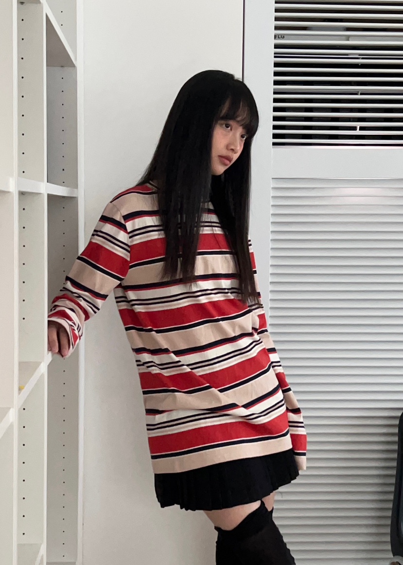 ANOTHER AVENUE韓國代購女士新款職業熱賣真品推薦長袖T恤ANOTHER AVENUE長袖T恤