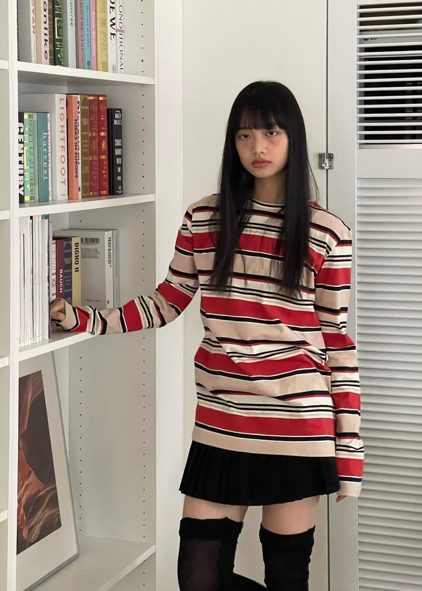 ANOTHER AVENUE韓國代購女士新款職業熱賣真品推薦長袖T恤ANOTHER AVENUE長袖T恤