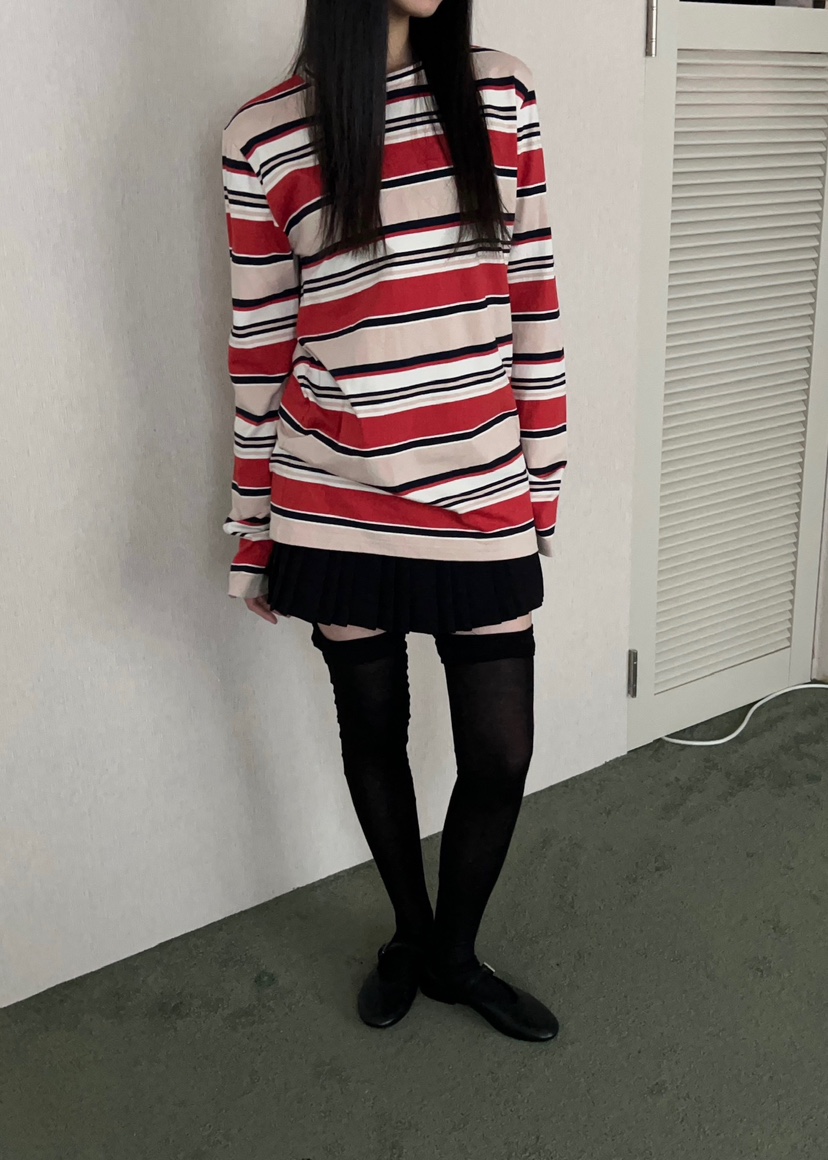 ANOTHER AVENUE韓國代購女士新款職業熱賣真品推薦長袖T恤ANOTHER AVENUE長袖T恤圖色3