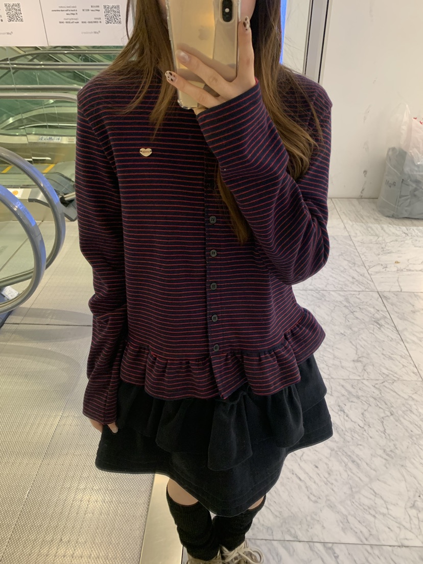 BEFORE SUNRISE東大門直郵女裝新品職業26春夏推薦長袖T恤BEFORE SUNRISE長袖T恤