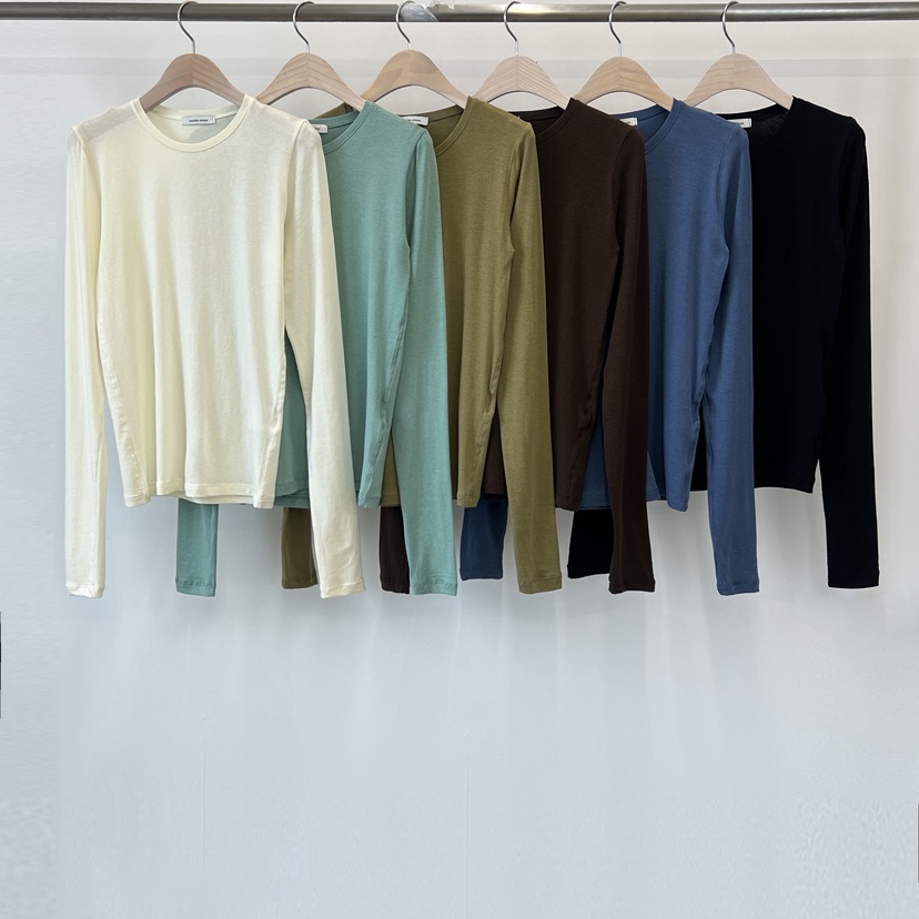 ANOTHER AVENUE東大門實拍女裝新款休閑26春夏人氣長袖T恤ANOTHER AVENUE長袖T恤