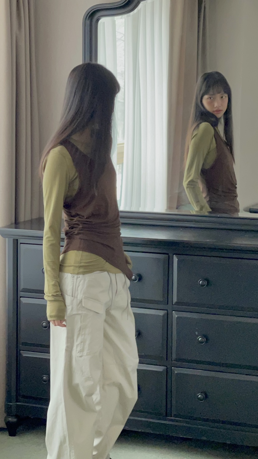 ANOTHER AVENUE東大門實拍女裝新款休閑26春夏人氣長袖T恤ANOTHER AVENUE長袖T恤