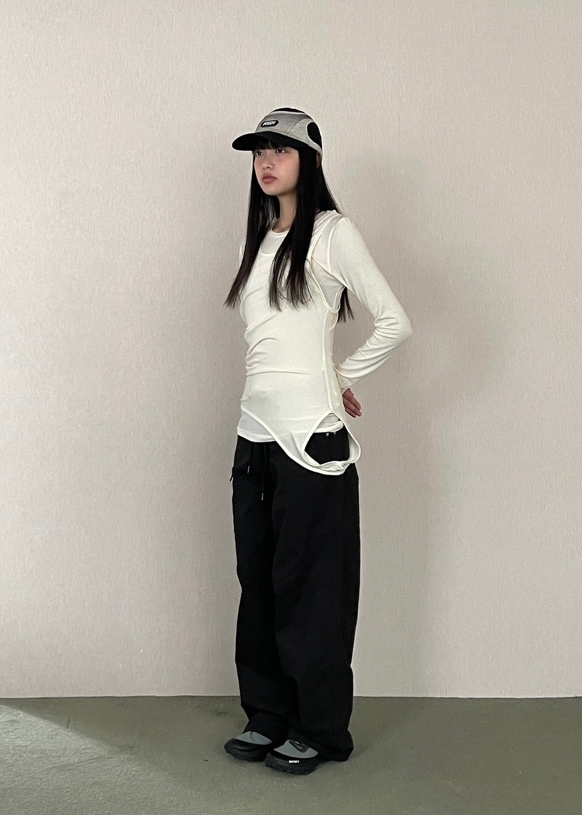 ANOTHER AVENUE東大門實拍女裝新款休閑26春夏人氣長袖T恤ANOTHER AVENUE長袖T恤