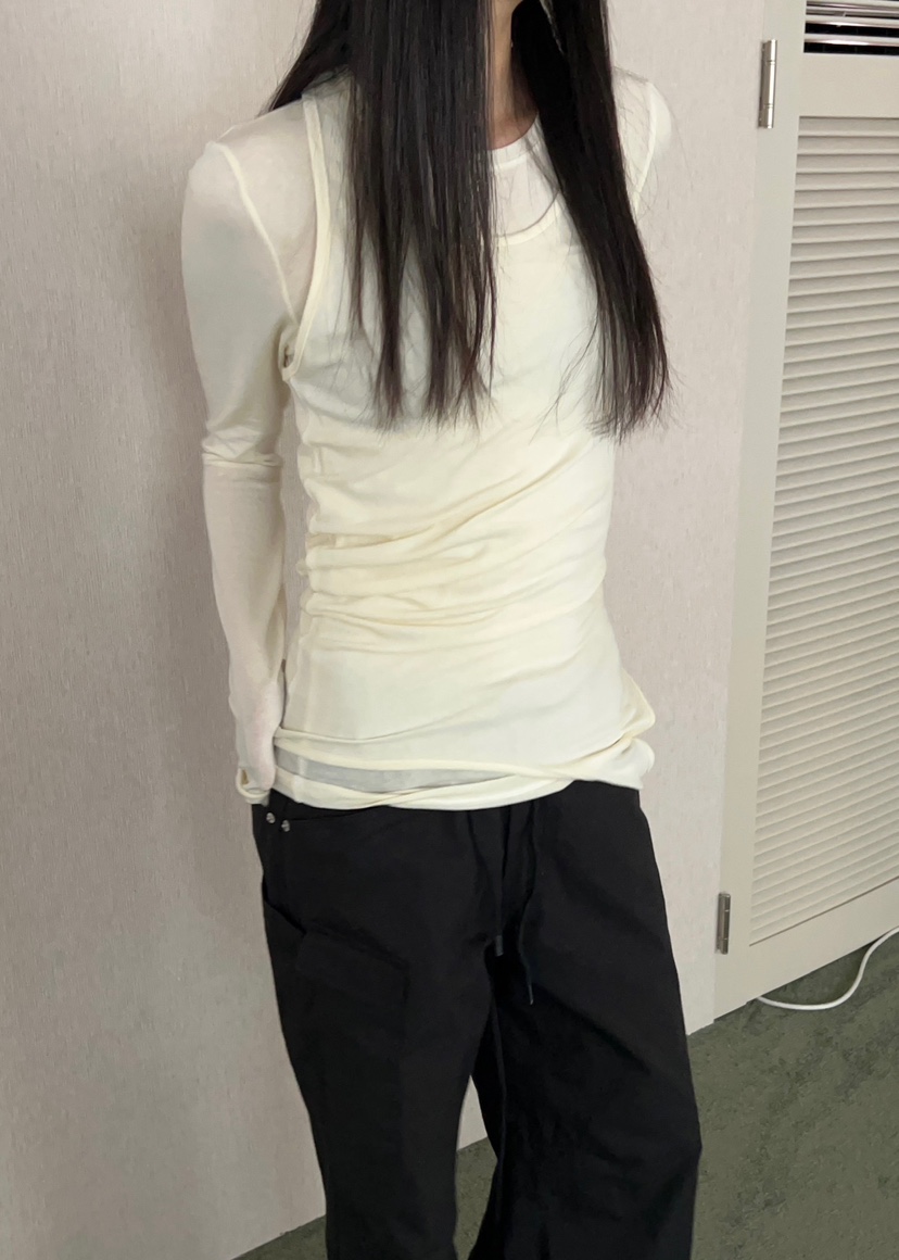 ANOTHER AVENUE東大門實拍女裝新款休閑26春夏人氣長袖T恤ANOTHER AVENUE長袖T恤