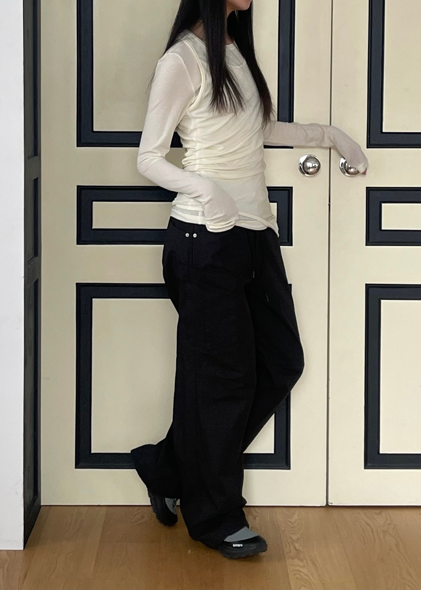 ANOTHER AVENUE東大門實拍女裝新款休閑26春夏人氣長袖T恤ANOTHER AVENUE長袖T恤