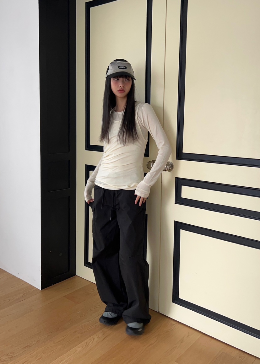 ANOTHER AVENUE東大門實拍女裝新款休閑26春夏人氣長袖T恤ANOTHER AVENUE長袖T恤