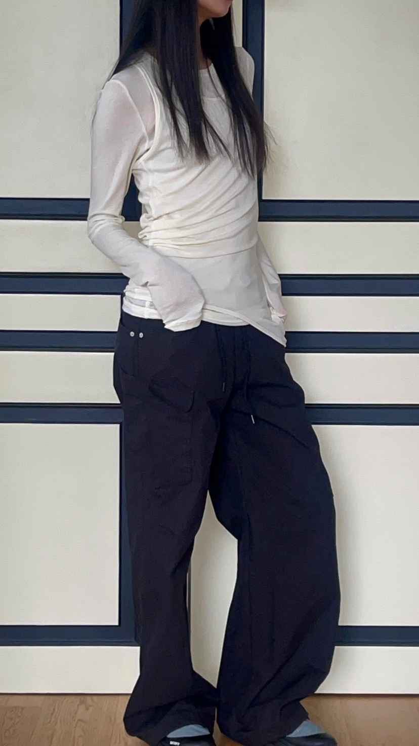 ANOTHER AVENUE東大門實拍女裝新款休閑26春夏人氣長袖T恤ANOTHER AVENUE長袖T恤