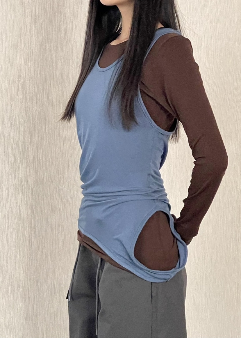 ANOTHER AVENUE東大門實拍女裝新款休閑26春夏人氣長袖T恤ANOTHER AVENUE長袖T恤