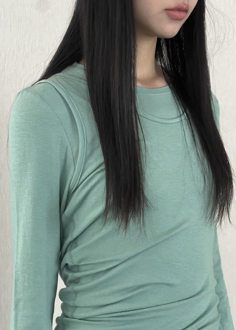 ANOTHER AVENUE東大門實拍女裝新款休閑26春夏人氣長袖T恤ANOTHER AVENUE長袖T恤