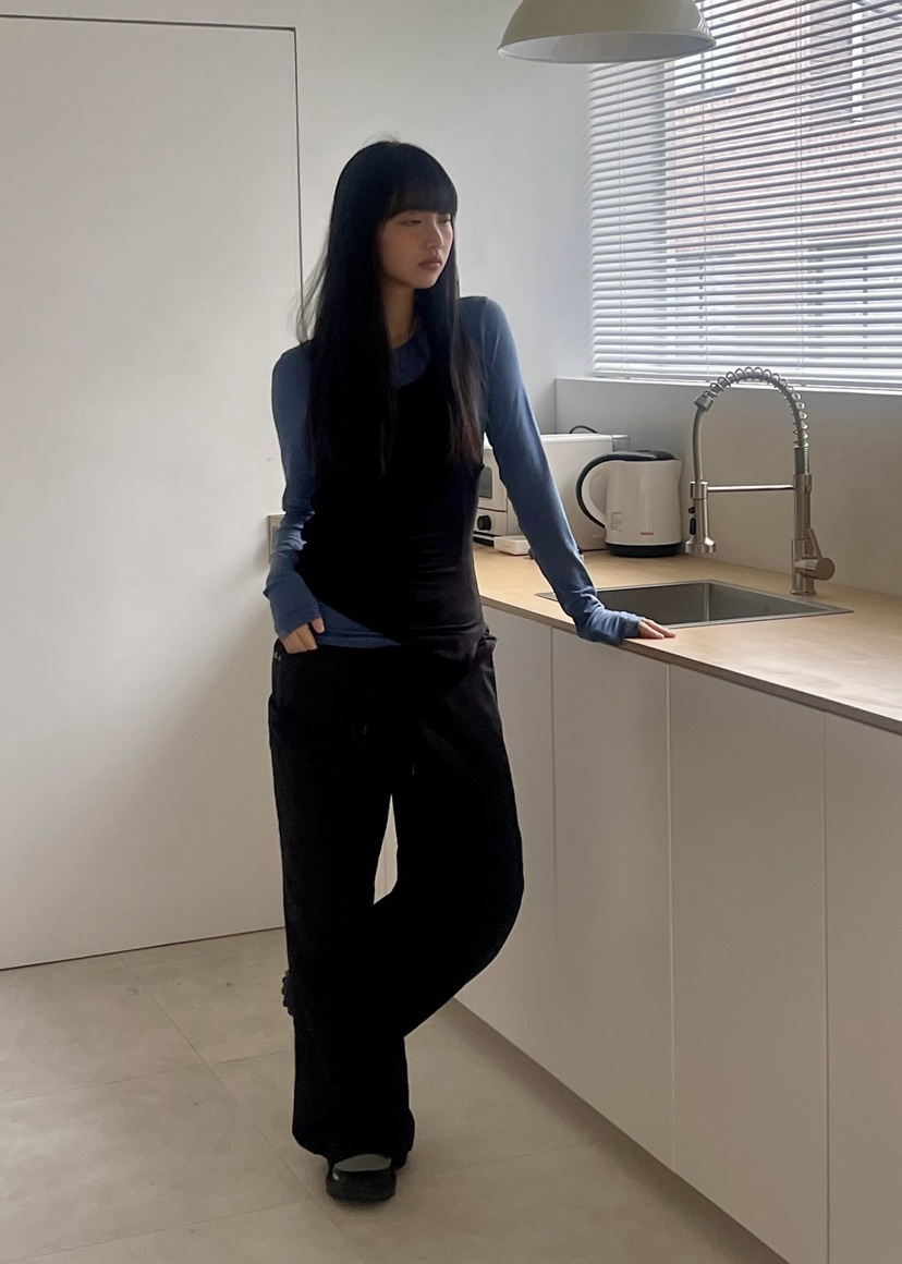 ANOTHER AVENUE東大門實拍女裝新款休閑26春夏人氣長袖T恤ANOTHER AVENUE長袖T恤