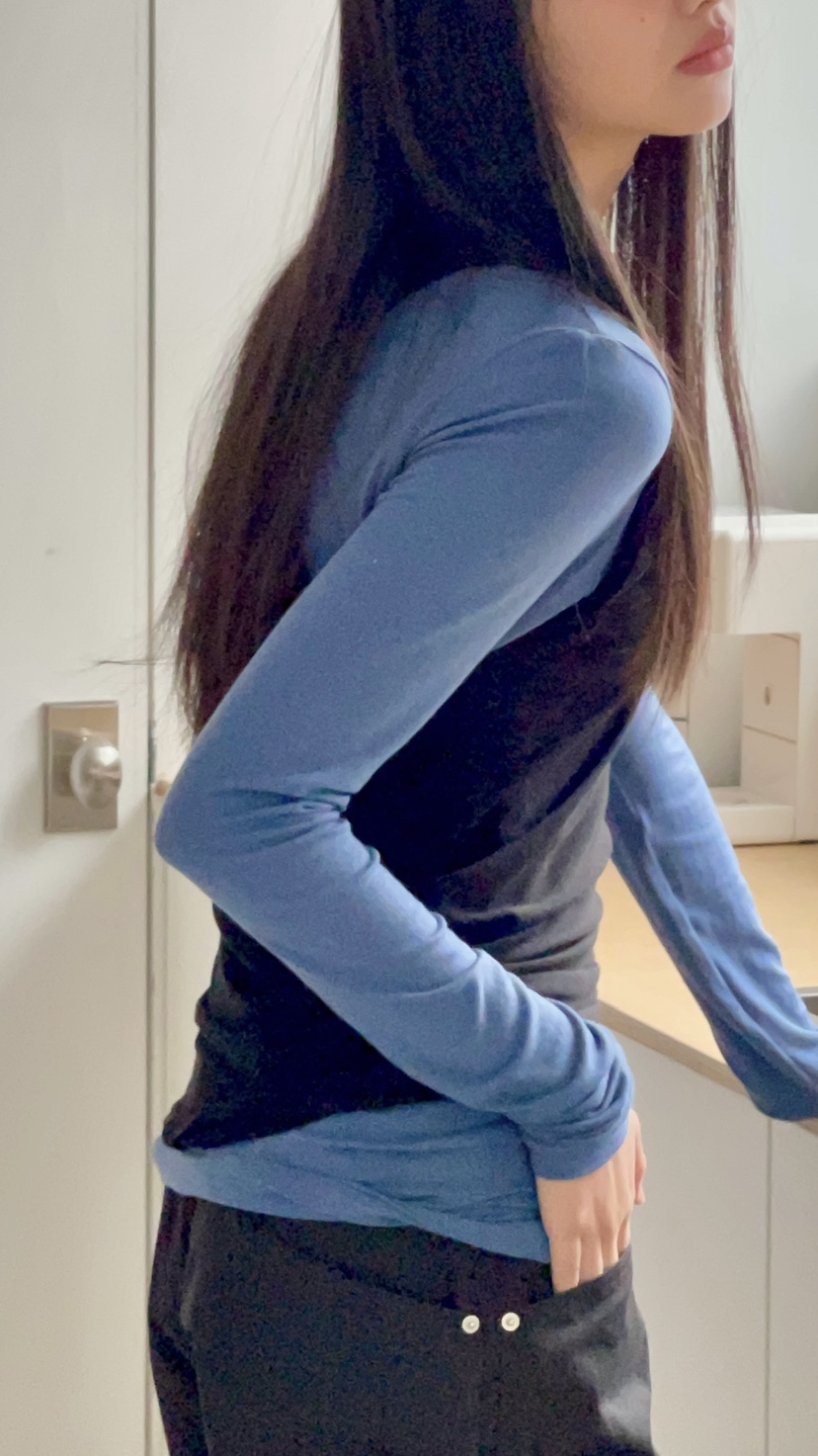 ANOTHER AVENUE東大門實拍女裝新款休閑26春夏人氣長袖T恤ANOTHER AVENUE長袖T恤